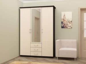 Шкаф трехстворчатый 150 см с 3-я ящиками  19450  рублей, фото 1 | интернет-магазин Складно