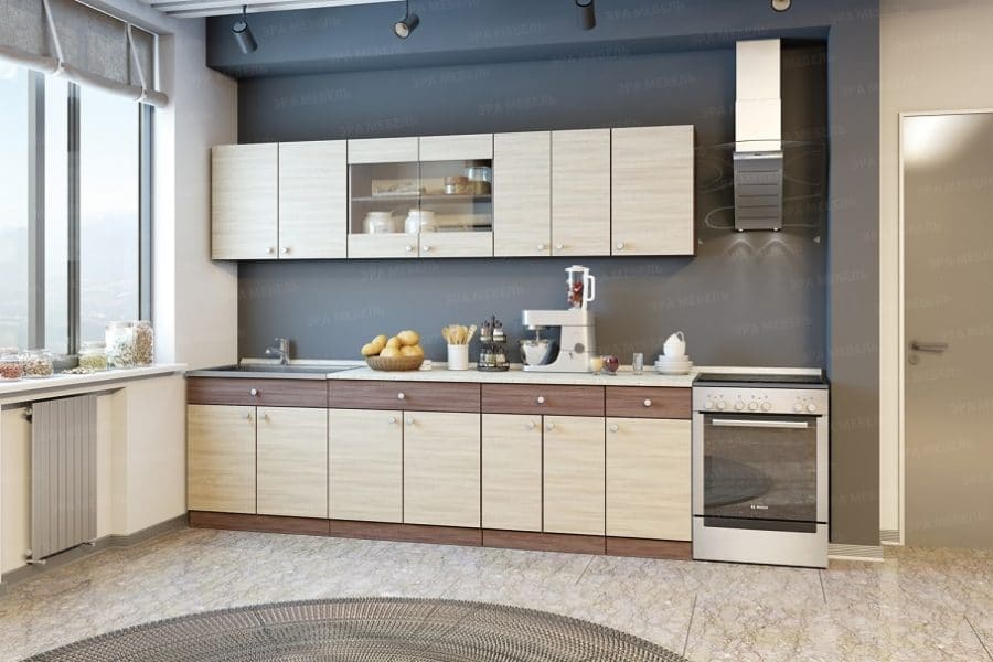 Кухонный гарнитур Шимо 2,6 м 