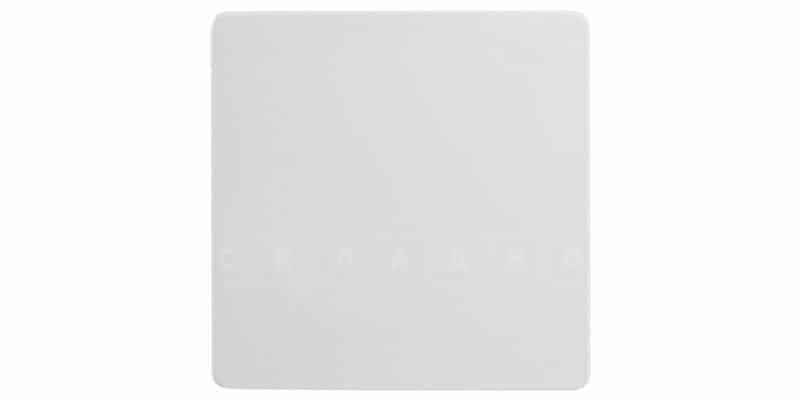 Прикроватная тумба Малибу белого цвета с ящиком и нишей фото 2 | интернет-магазин Складно