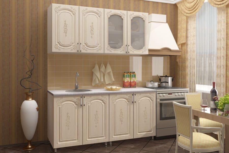 Кухонный гарнитур Боско 1,6 м 