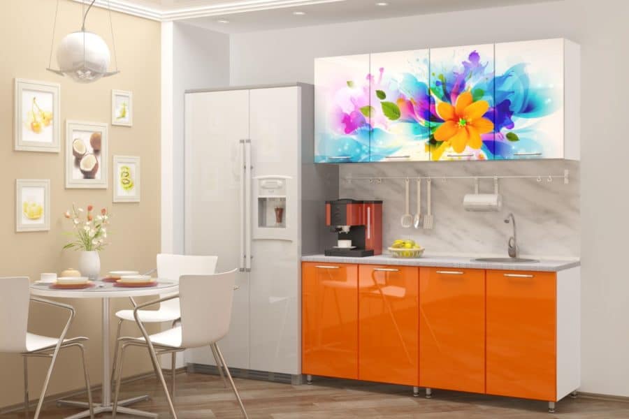 Кухня с фотопечатью Фантазия 160 см 