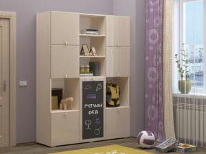 Шкаф в детскую Юниор-11 с доской для рисования 17940 рублей, фото 11 | интернет-магазин Складно