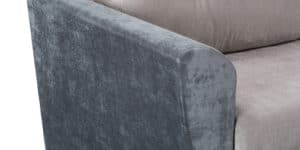 Диван прямой Амстердам велюр бежево-серого цвета 23410 рублей, фото 4 | интернет-магазин Складно