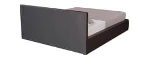 Мягкая кровать Афина 160 см экокожа коричневого цвета 29950 рублей, фото 4 | интернет-магазин Складно