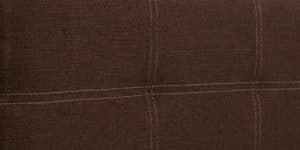 Мягкая кровать Афина 160 см рогожка коричневого цвета 29970 рублей, фото 8 | интернет-магазин Складно