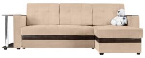 Угловой диван Атланта вельвет бежевый 29470 рублей, фото 2 | интернет-магазин Складно