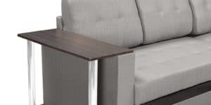 Угловой диван Атланта рогожка серого цвета 26950 рублей, фото 7 | интернет-магазин Складно