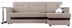 Угловой диван Атланта рогожка темно-бежевого цвета 26950 рублей, фото 2 | интернет-магазин Складно