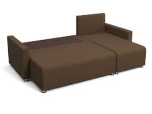 Угловой диван Челси коричневый 24650 рублей, фото 4 | интернет-магазин Складно