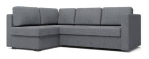 Угловой диван Джессика серый левый-4915 фото | интернет-магазин Складно