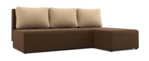 Угловой диван Комо темно-коричневый-4758 фото | интернет-магазин Складно