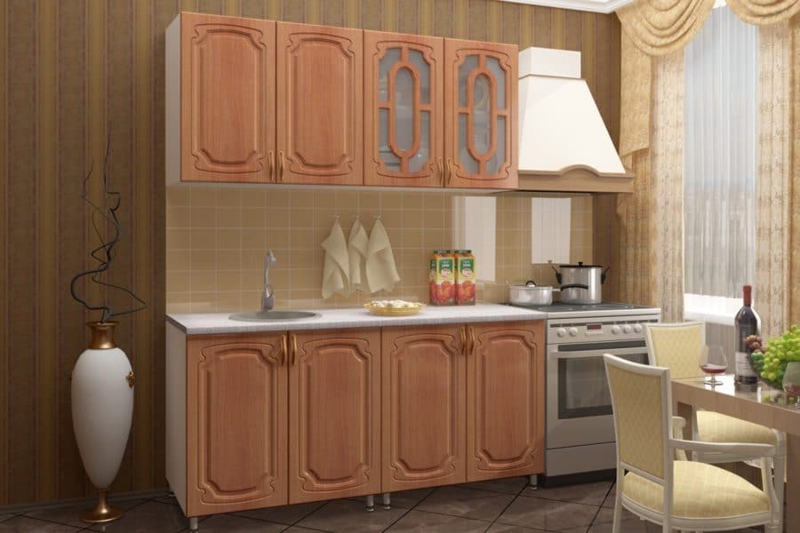 Кухонный гарнитур Жасмин 1,6 м 