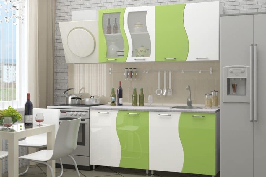 Кухонный гарнитур Волна 1,6 м 