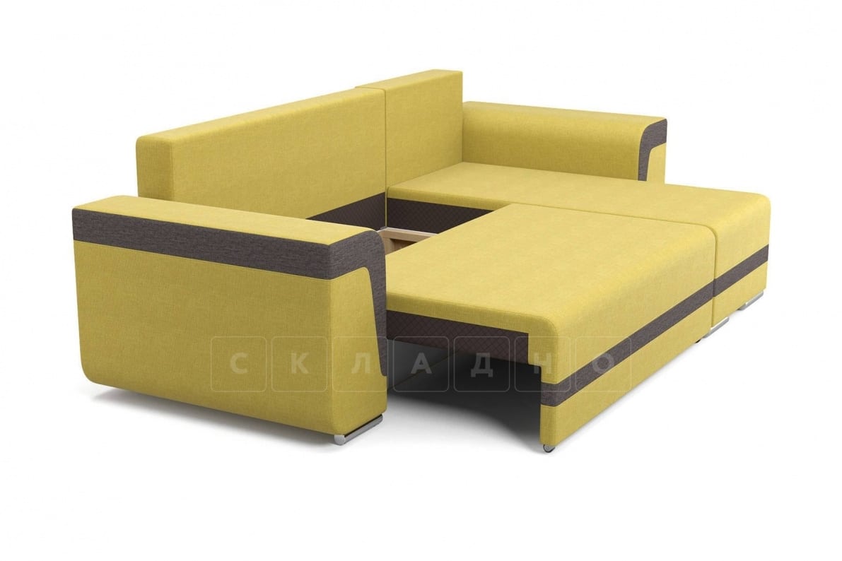 Угловой диван Марракеш оливковый фото 4 | интернет-магазин Складно