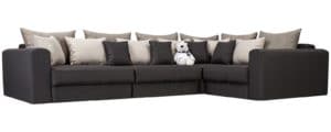 Угловой диван Медисон темно-серый 345х224 см-3382 фото | интернет-магазин Складно