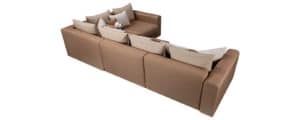 Угловой диван Медисон коричневый 345х224 см 77410 рублей, фото 3 | интернет-магазин Складно