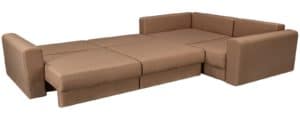 Угловой диван Медисон коричневый 345х224 см 83990 рублей, фото 4 | интернет-магазин Складно