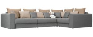 Угловой диван Медисон серый 345х224 см-3383 фото | интернет-магазин Складно