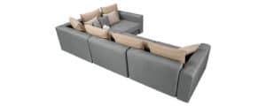 Угловой диван Медисон серый 345х224 см 77410 рублей, фото 3 | интернет-магазин Складно