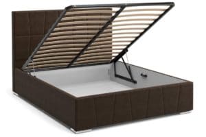 Кровать с подъемным механизмом Пассаж 180 см темно-коричневая 32970 рублей, фото 2 | интернет-магазин Складно