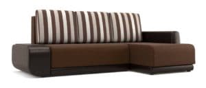 Угловой диван Соло коричневый правый  34270  рублей, фото 1 | интернет-магазин Складно