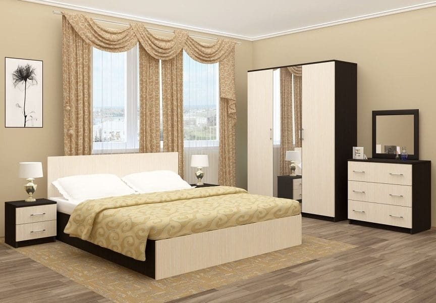 Спальный гарнитур Зиля ЛДСП 