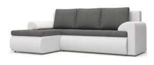 Угловой диван Цезарь белый левый-4879 фото | интернет-магазин Складно