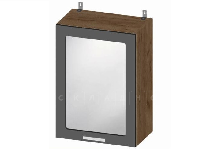 Кухонный навесной шкаф со стеклом Венеция ШВС50 фото 1 | интернет-магазин Складно