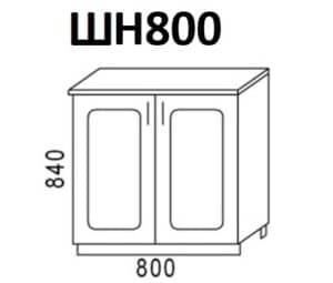 Кухонный шкаф напольный Венеция ШН80  6230  рублей, фото 1 | интернет-магазин Складно