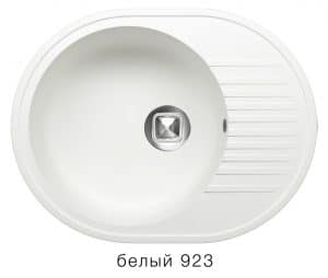 Кухонная мойка TOLERO R-122 кварцевая овальная 10080 рублей, фото 6 | интернет-магазин Складно