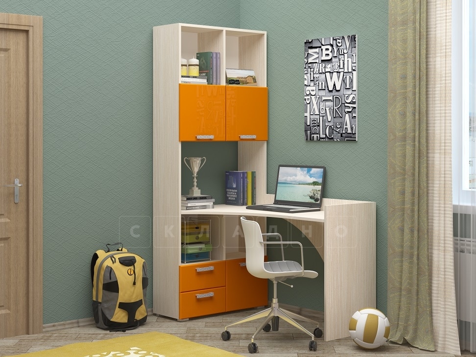 Шкаф со столом Бемби-4 фото 3 | интернет-магазин Складно