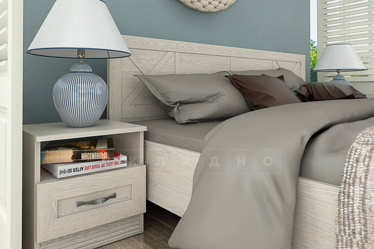 Кровать Лозанна МДФ 160 см фото 2 | интернет-магазин Складно