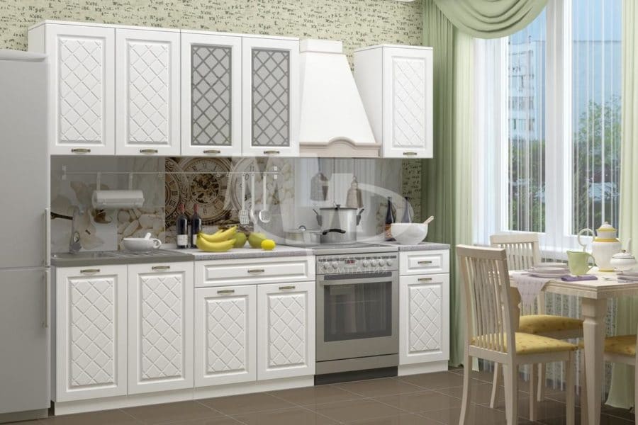 Кухонный гарнитур Агава светлая 2,0 м 