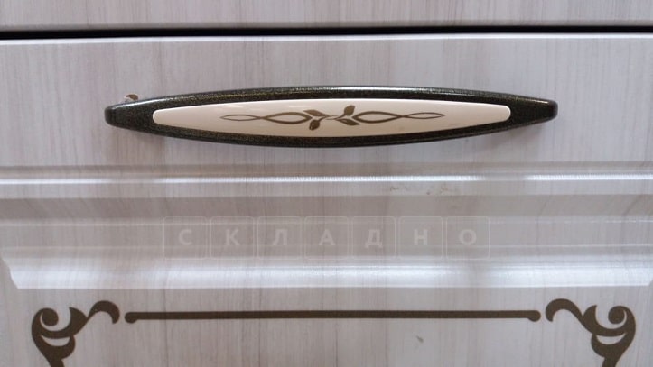 Кухонный навесной шкаф угловой со стеклом Гинза ШВУС60 фото 3 | интернет-магазин Складно