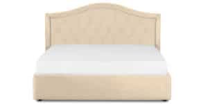 Мягкая кровать Малибу 160 см экокожа бежевый вариант 9 47990 рублей, фото 3 | интернет-магазин Складно