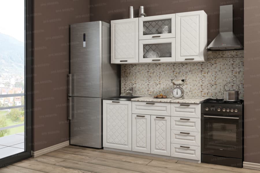 Кухонный гарнитур Агава 1,5 м вариант 2 