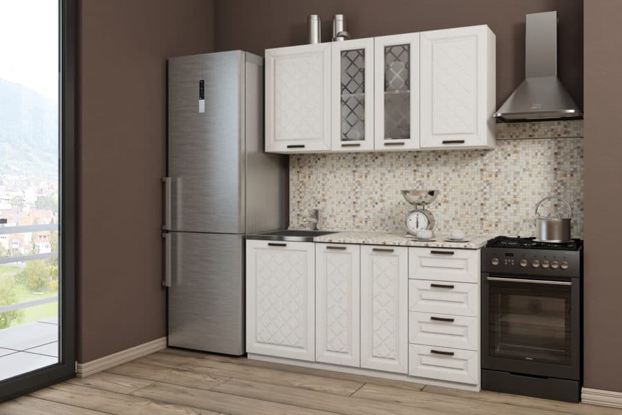 Кухонный гарнитур Агава 1,5 м вариант 1 