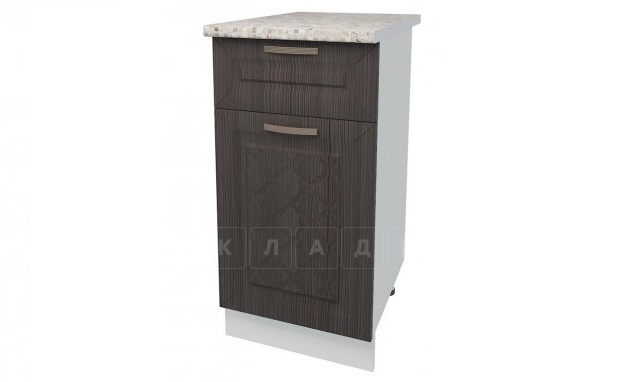Кухонный шкаф напольный Агава ШН1Я40 с 1 ящиком фото 3 | интернет-магазин Складно