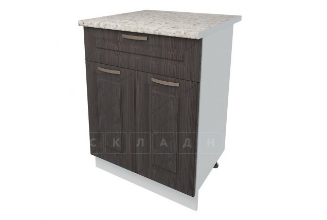 Кухонный шкаф напольный Агава ШН1Я60 с 1 ящиком фото 3 | интернет-магазин Складно
