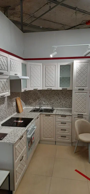 Кухонный гарнитур с пеналом Агава 3,0 м вариант 1 фото 10 | интернет-магазин Складно