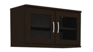 Антресоль 702-02 две дверцы со стеклом  7330  рублей, фото 1 | интернет-магазин Складно