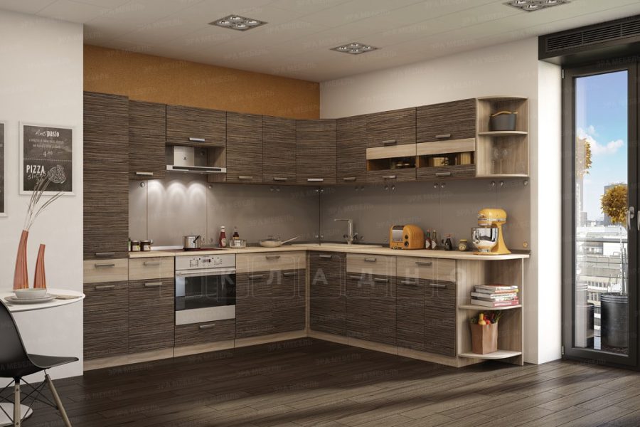 Кухня угловая Эра 16 модулей 