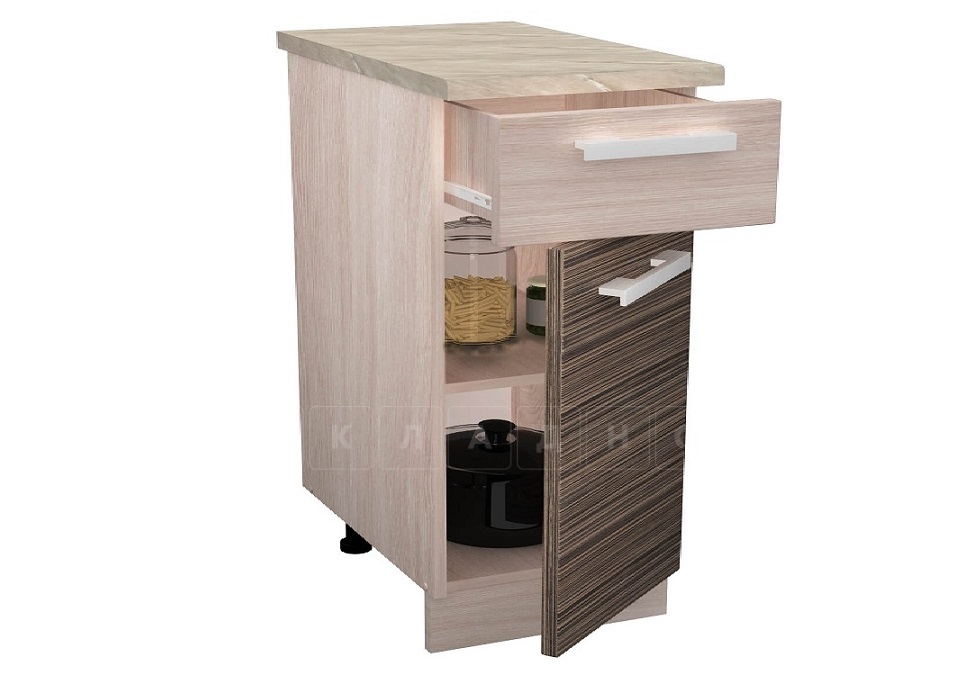 Кухонный шкаф напольный Эра ШН40 с 1 ящиком фото 3 | интернет-магазин Складно