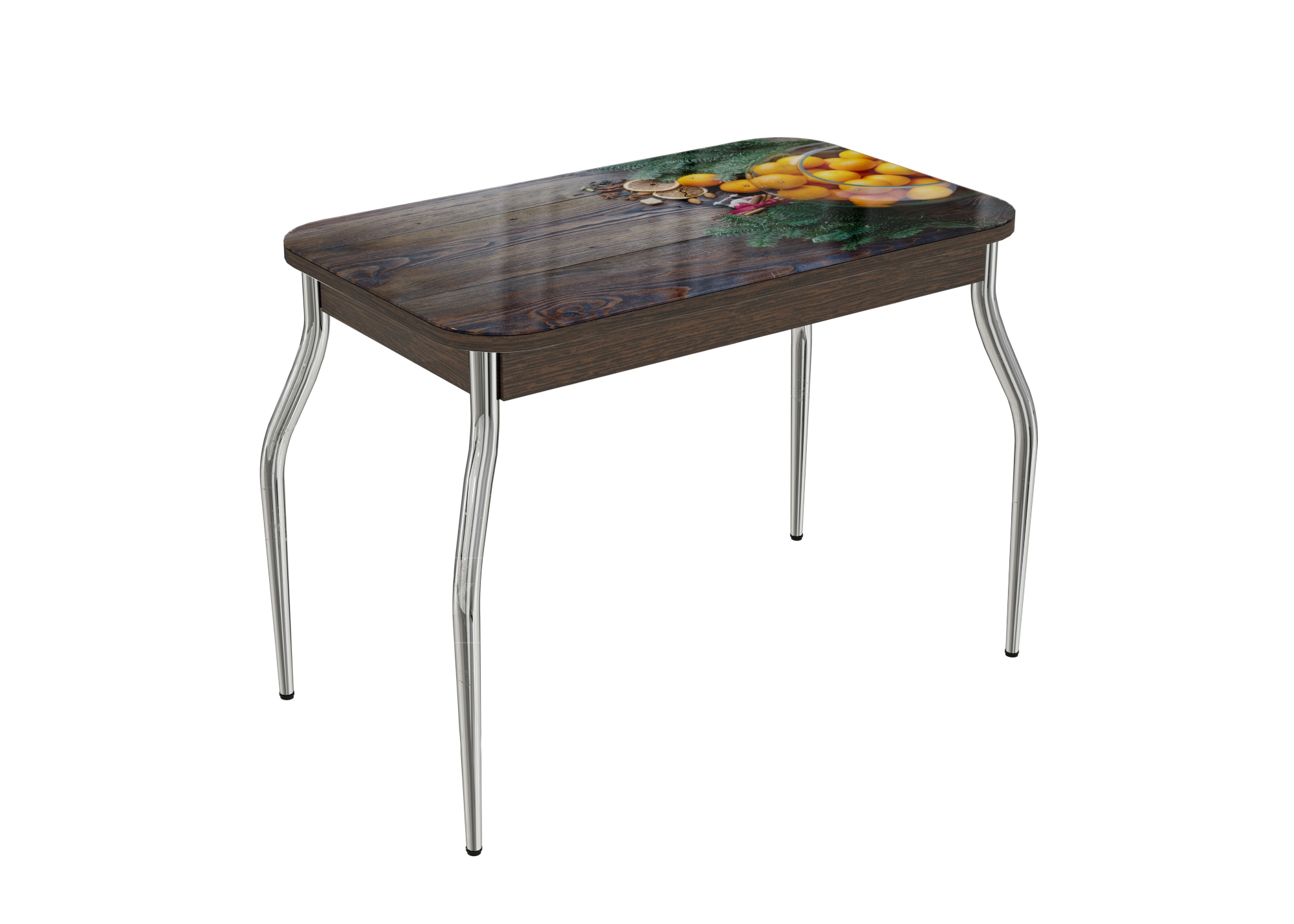 Стол нераздвижной стеклянный с фотопечатью Композиция-2 серия 2