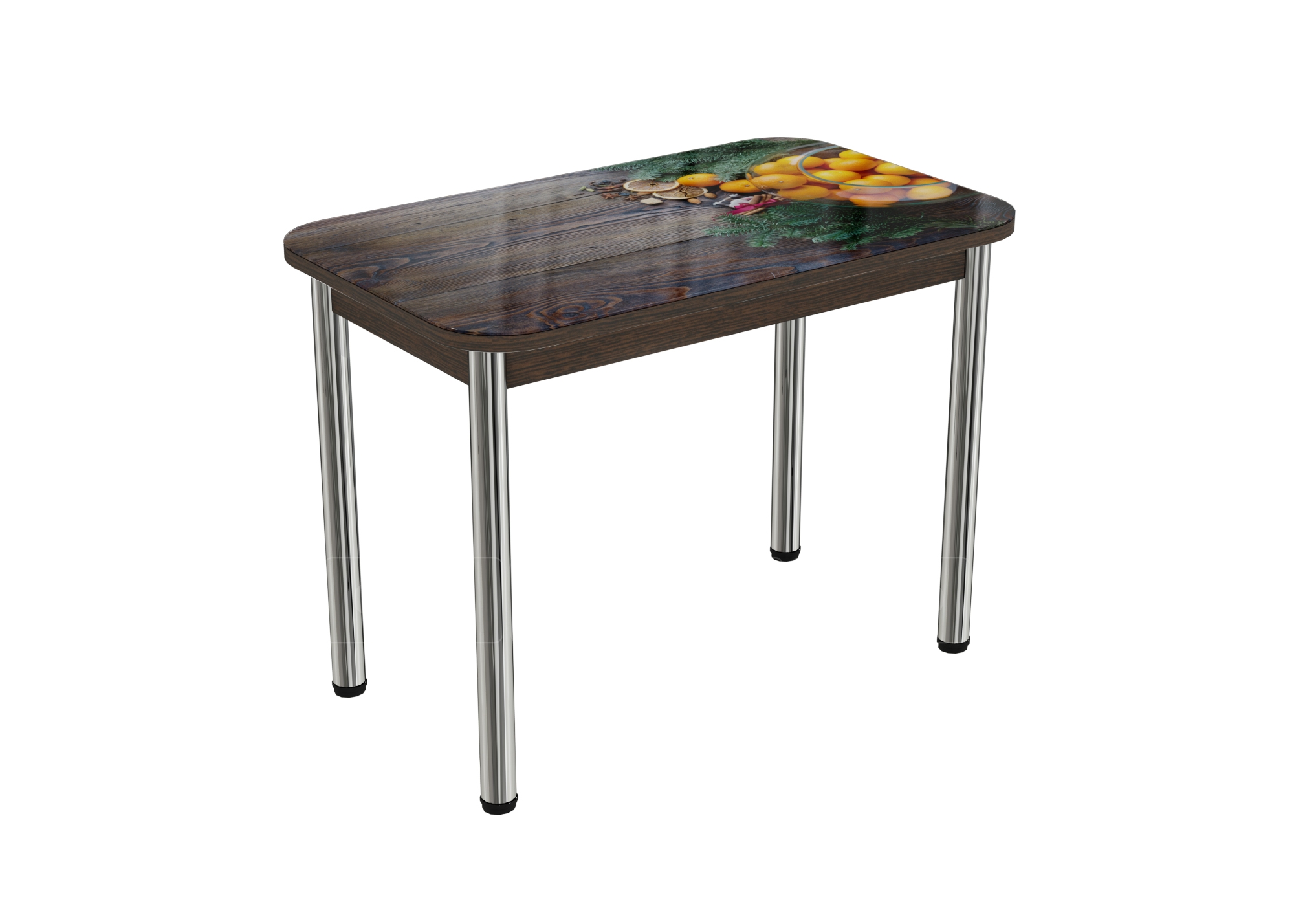 Стол нераздвижной стеклянный с фотопечатью Композиция-2 серия 1