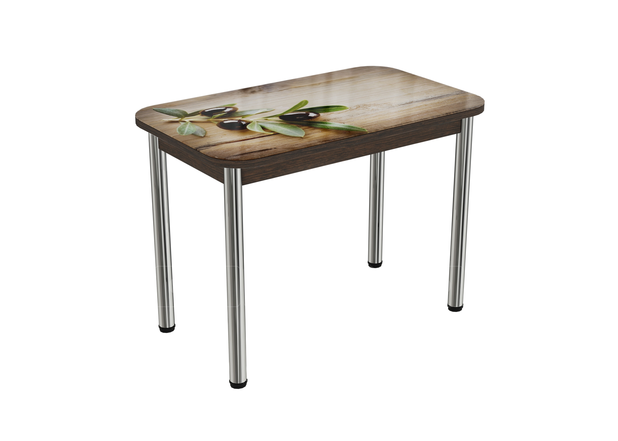 Стол нераздвижной стеклянный с фотопечатью Оливковая ветвь серия 1