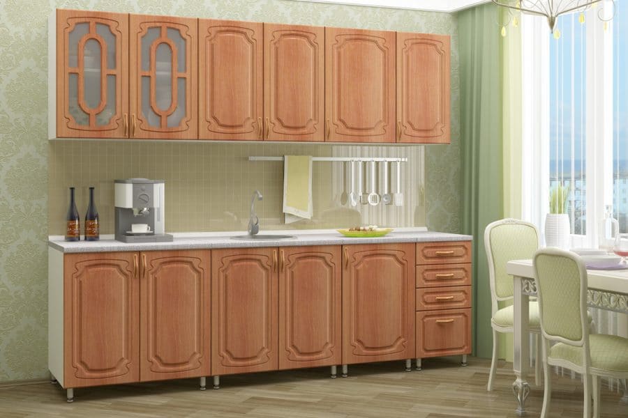Кухонный гарнитур Жасмин 2,5 м фото | интернет-магазин Складно