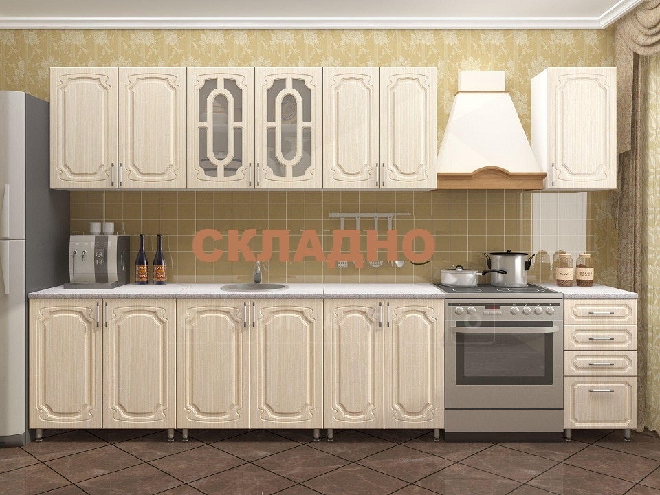 Кухонный гарнитур Жасмин 2,6 м фото 3 | интернет-магазин Складно