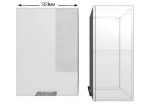 Кухонный навесной шкаф Гинза ШВ50  2780  рублей, фото 1 | интернет-магазин Складно