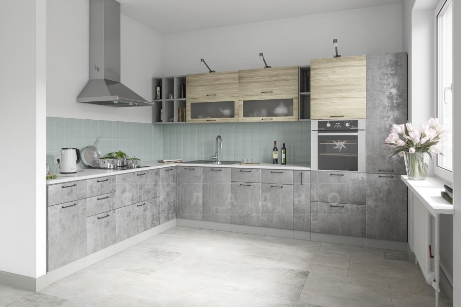 Кухня угловая Шале 260х340 см 